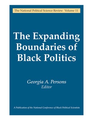 cover image of The Expanding Boundaries of Black Politics